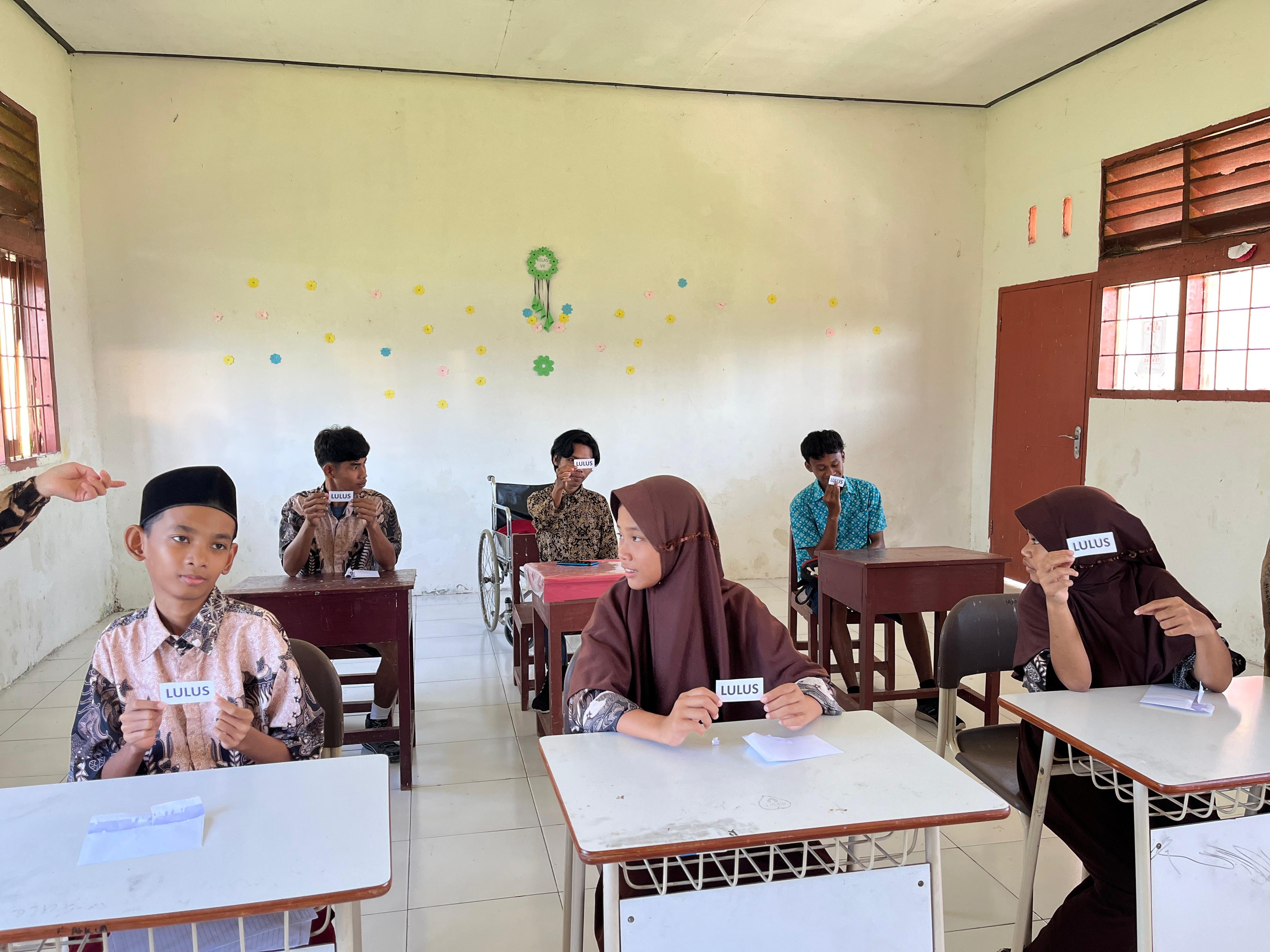 Pegumuman Hasil Kelulusan SLB Negeri Buol